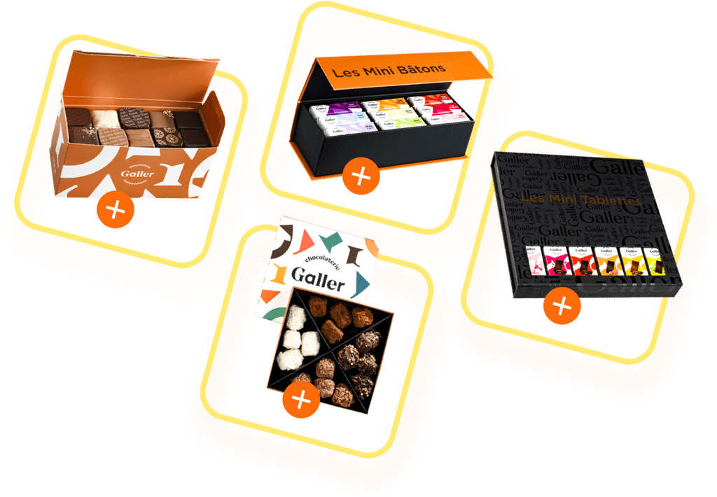 Bestel onze \ chocolade online